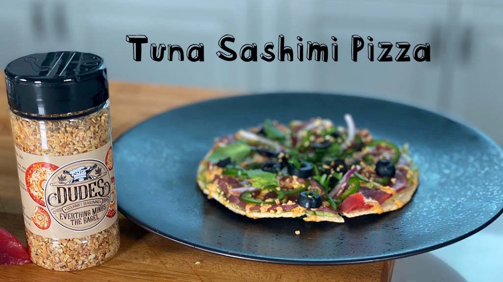Tuna Sashimi Pizza Recipe