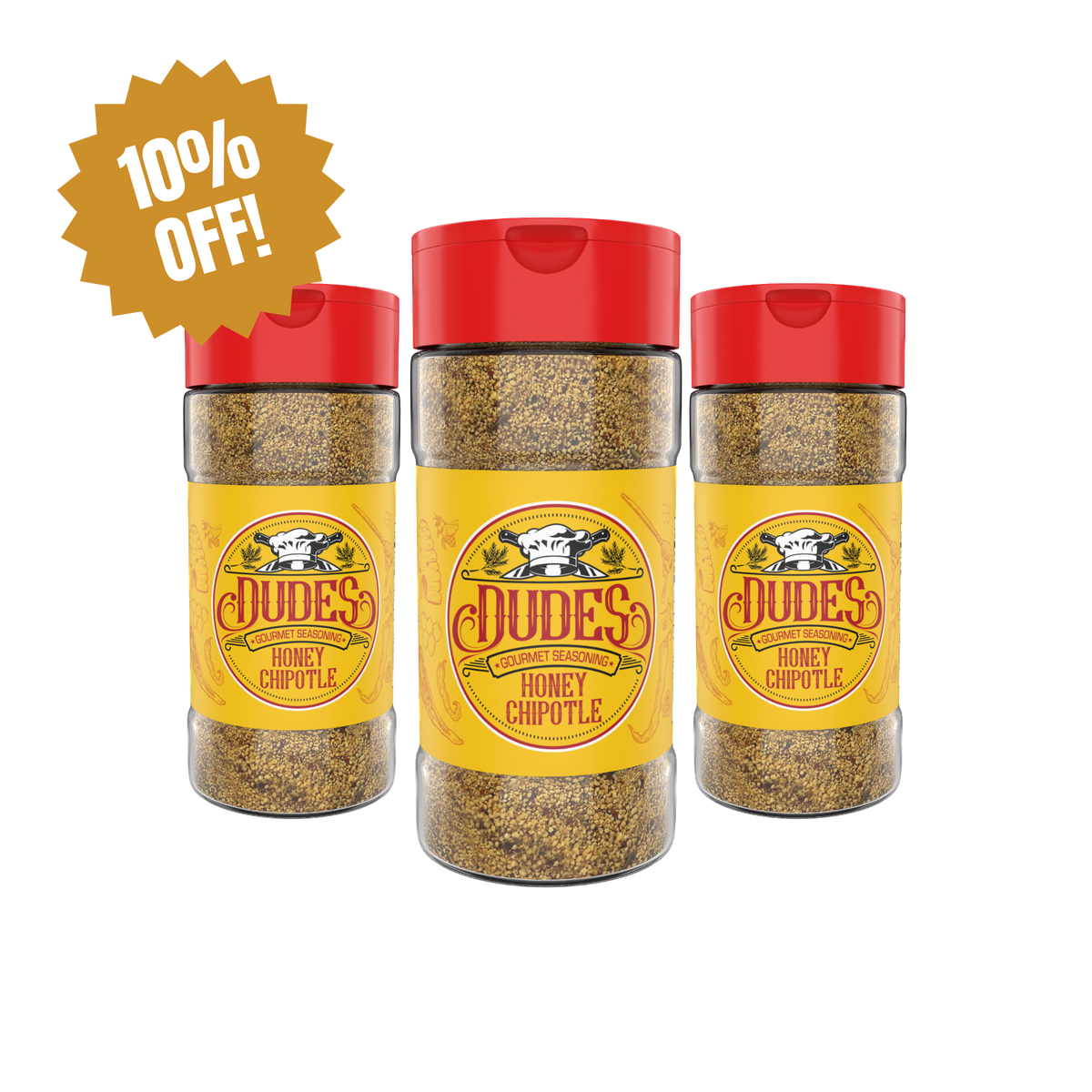 Honey Chipotle Seasoning Dudes Gourmet