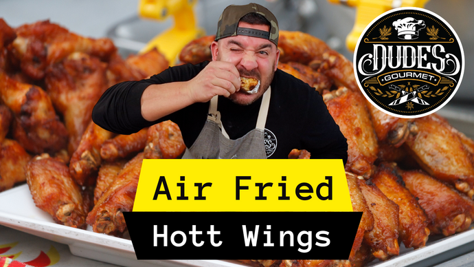 Air Fried Hot F'n Chicken Wings!! Super Easy
