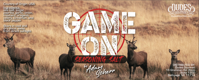 Game On Seasoning Salt by Adam Scherr